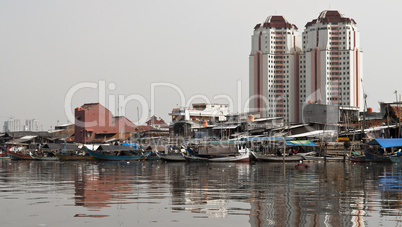 Old canal in Jakarta