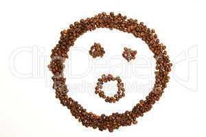 überraschter kaffesmiley