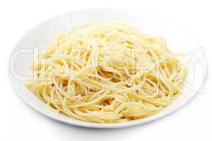 ein teller spaghetti
