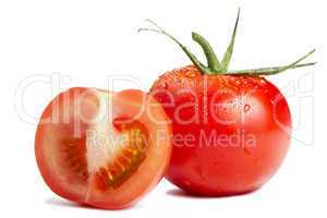 tomate und halbe