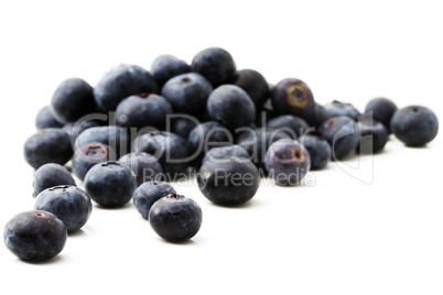 ein paar Blaubeeren