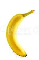 eine stehende banane