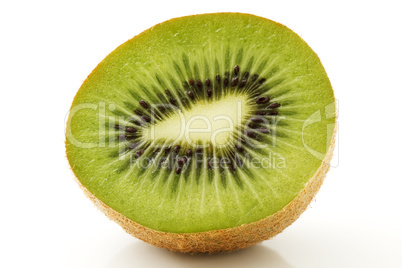 eine halbe Kiwi