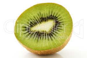 eine halbe Kiwi