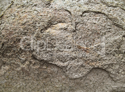 Brown texture of the flat stone