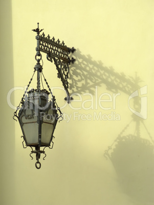 Wall-mounted lantern