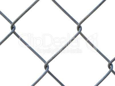 A steel fence