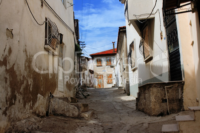 Old Turkish village houses