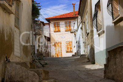 Old Turkish village houses