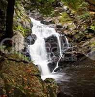 Waconah falls in Berkshires