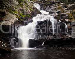 Waconah falls in Berkshires