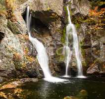 Bash Bish falls in Berkshires