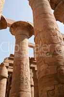 columns of Karnak Temple, Egypt, Luxor