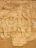 ancient Egyptian bas-relief