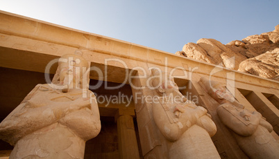 Egyptian statues