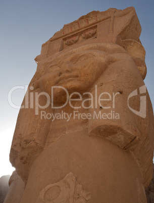 column in Hatshepsut Temple, Egypt, Luxor