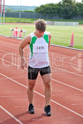 sprinter ready to run