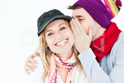 man and female friend