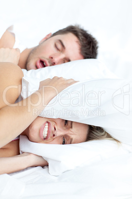 Beautifull couple in bed