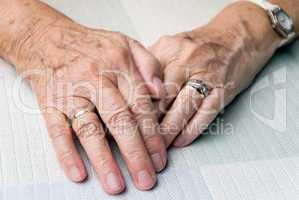senior hands
