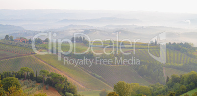 hills tuscany