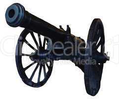 Black old cannon