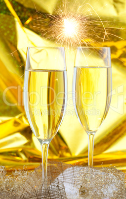 Silvestersekt / new years champagne