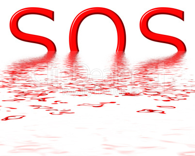 Sinking SOS Signal