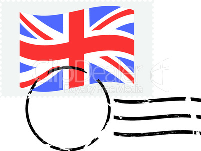 Britische Briefmarke
