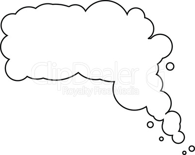 Thought and Speech bubble