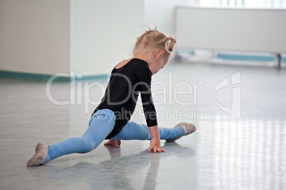 little gymnast girl