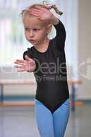 little gymnast girl