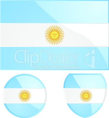 Argentinische Flagge