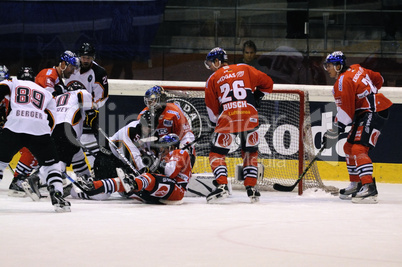 Hockey game Eisbaeren Berlin vs. SC Bern