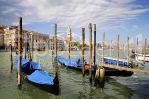 Gondeln in Venedig