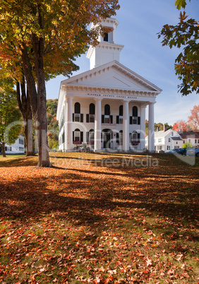 Windham Court house in Fall