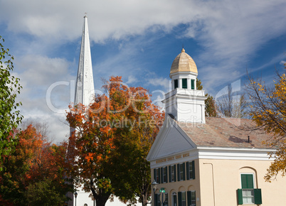 Manchester Vermont in Fall