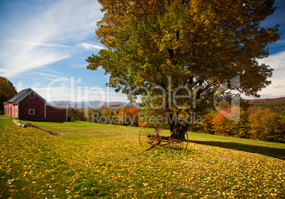 Autumn view in Vermont
