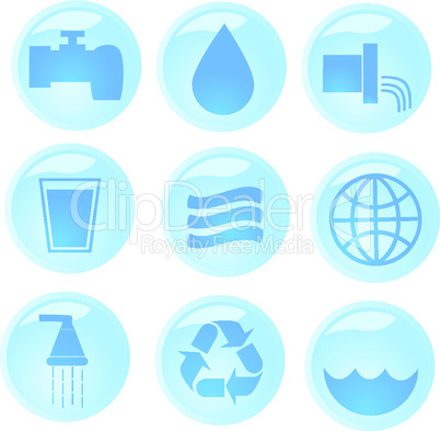 Wasser Icons