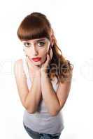 woman isolated