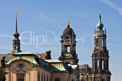 Kirchtürme in Dresden