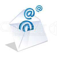 email icon coming out of open envelope