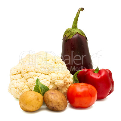 Still-life from vegetables