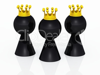 3 Black Kings