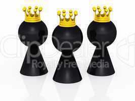 3 Black Kings