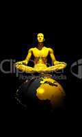 3D International Golden World Meditation