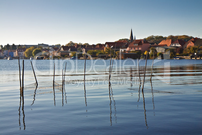 Blick auf die Altstadt von Malchow