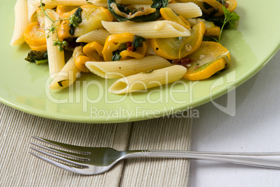 Gemüse Nudelsalat - Vegetables Pasta Salad