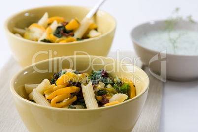 Gemüse Nudelsalat - Vegetables Pasta Salad