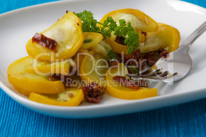 Gebratene Zucchini - Fried Zucchini